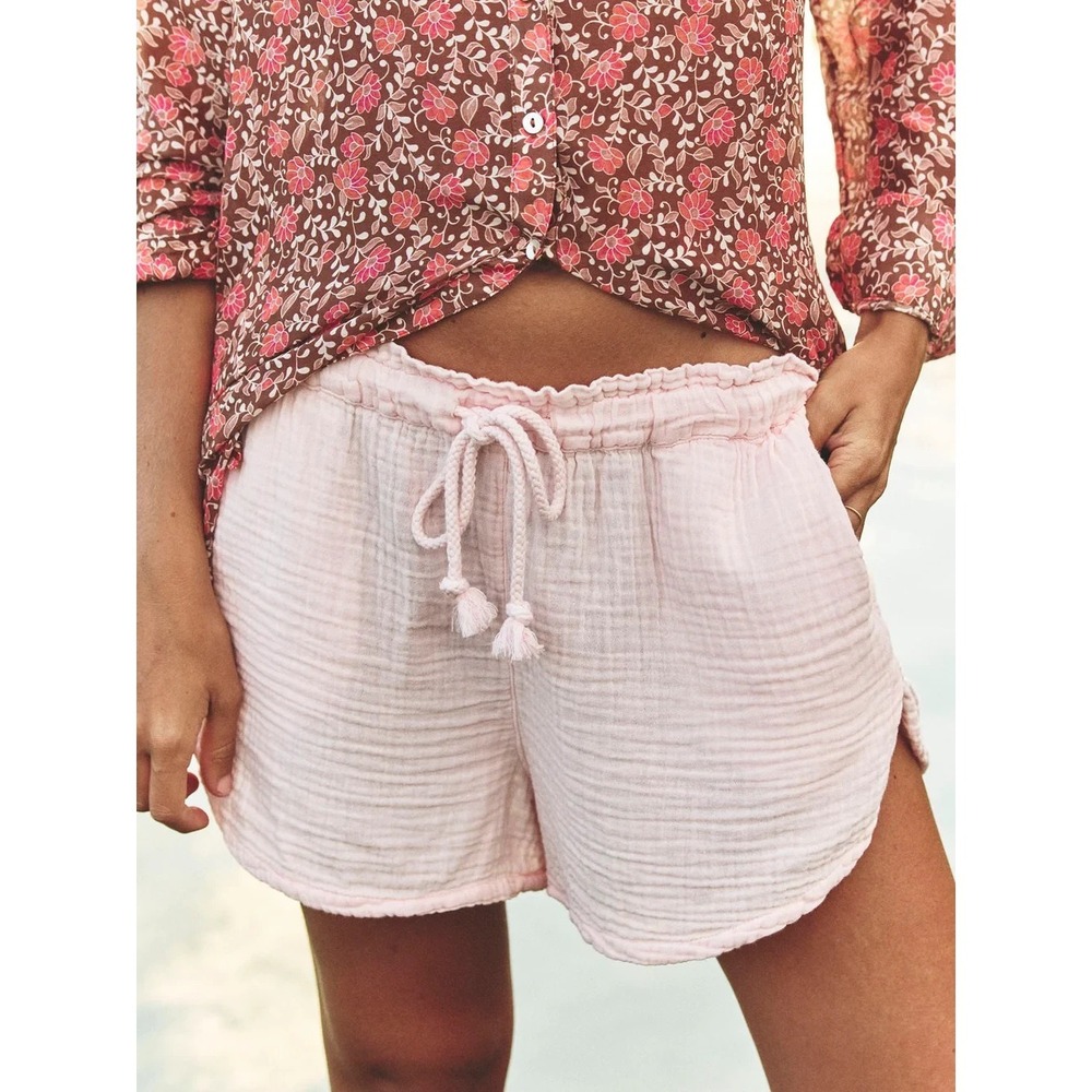 Xirena Starla Gauze Shorts in Pink Dawn